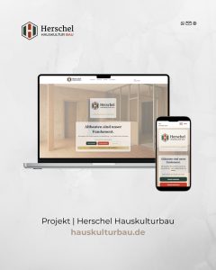 Webdesign Nürnberg – Responsive Website für Hauskulturbau Herschel