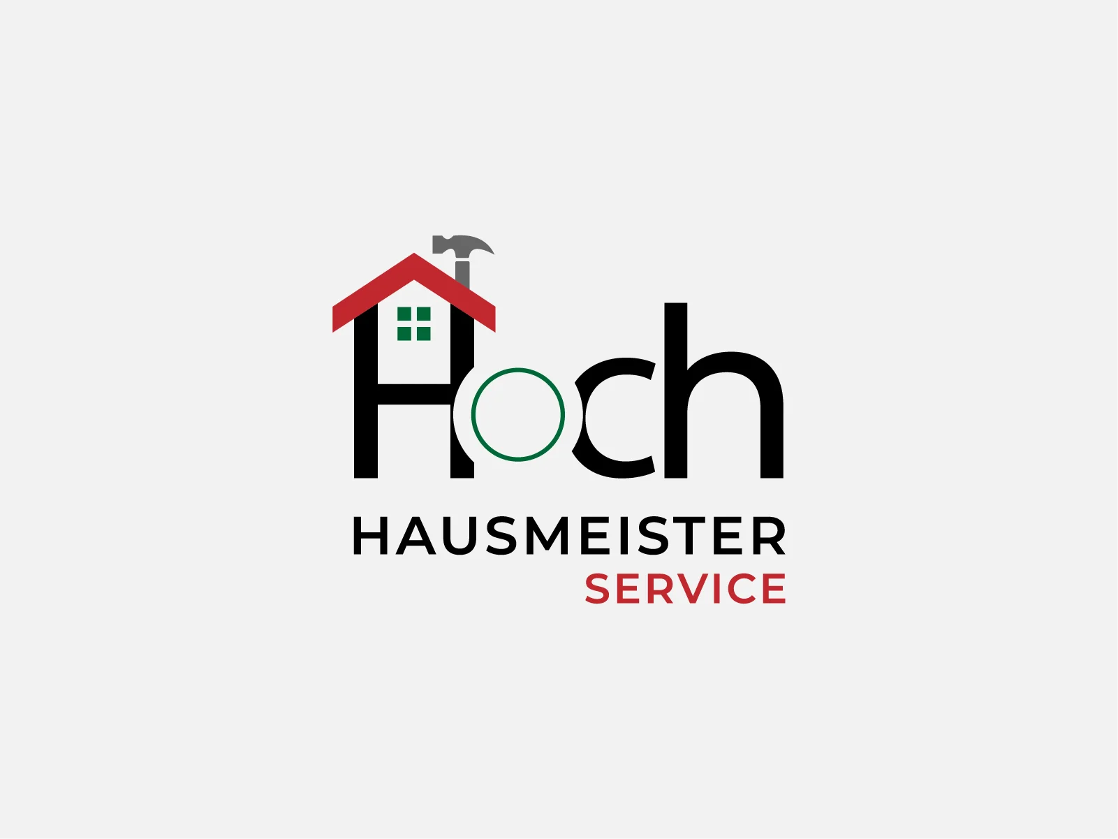 Logo für Hausmeisterservice Hoch gestaltet von FUX Design